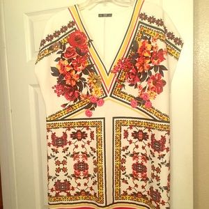 Floral print Zara dress